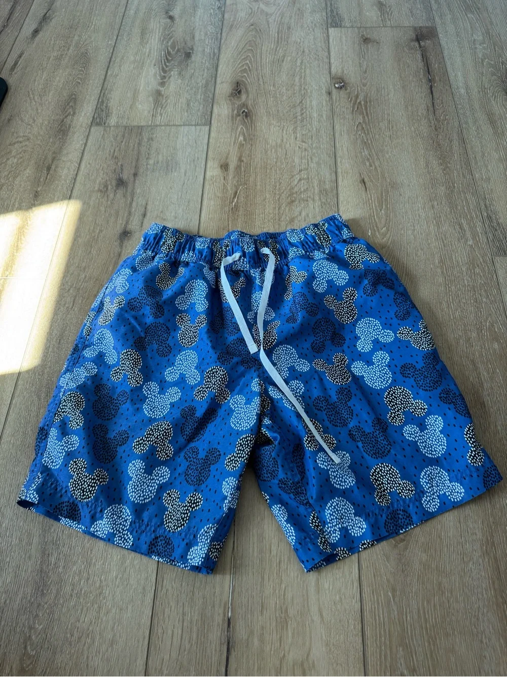 Hanna Andersson Disney Mickey Mouse Vacation Swim Trunks Men size XS